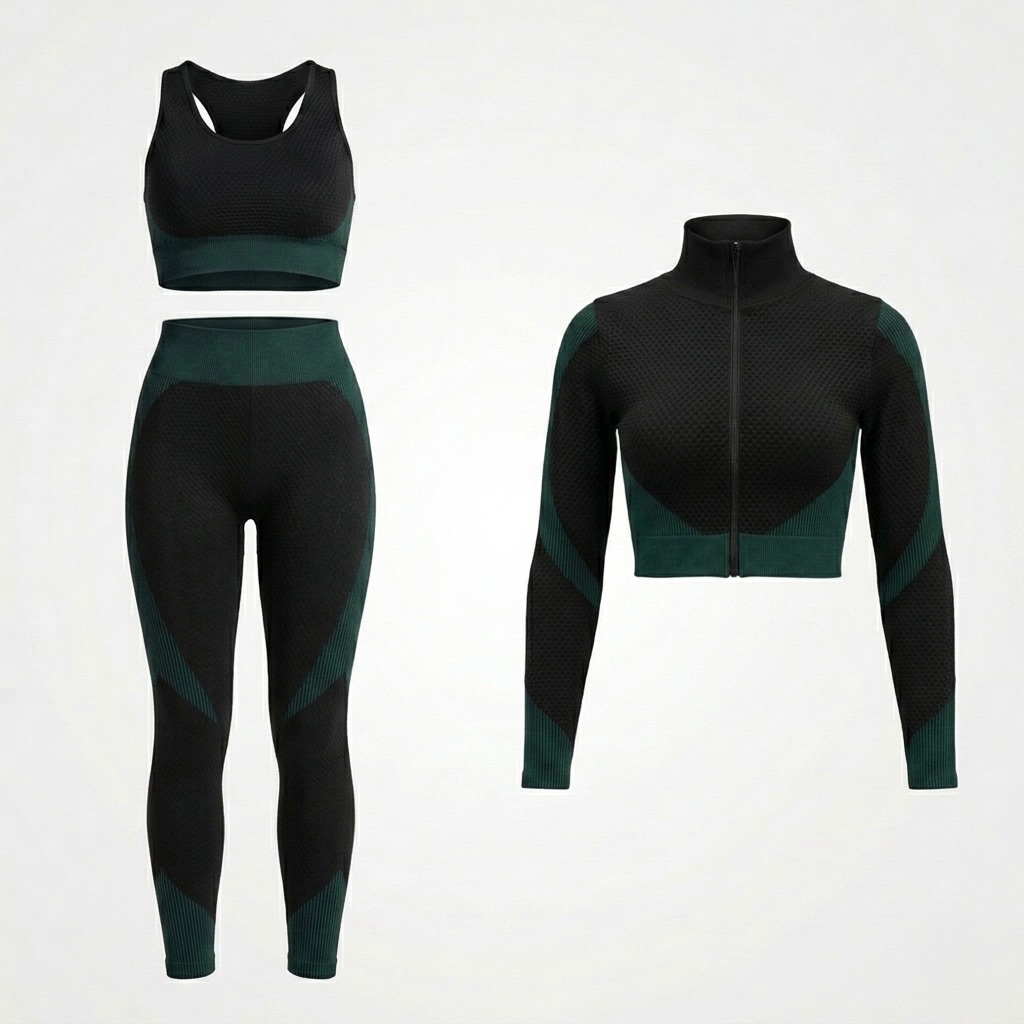 Set Emerald Black