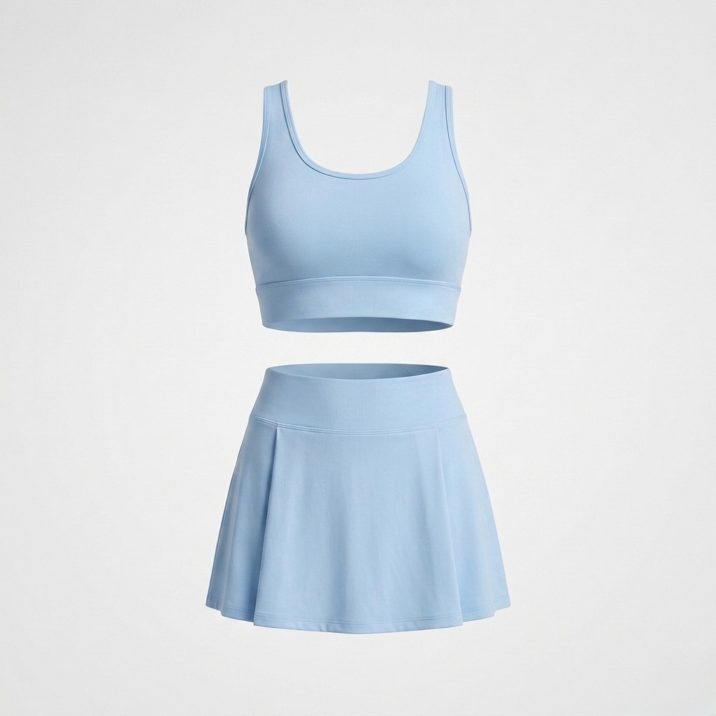 Set Baby Blue Tennis